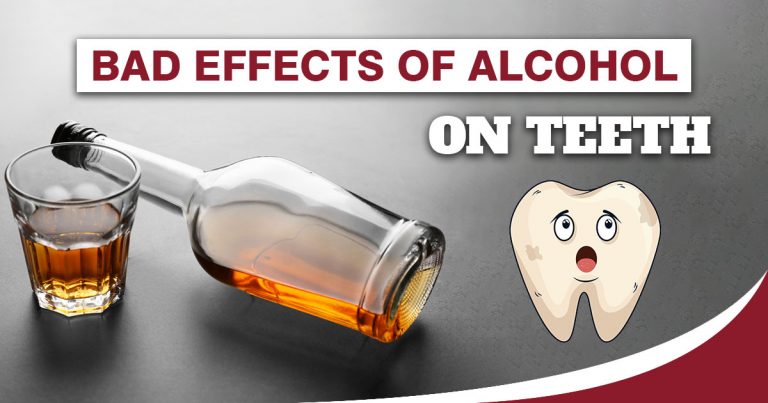 تاثیرات منفی الکل بر دندان