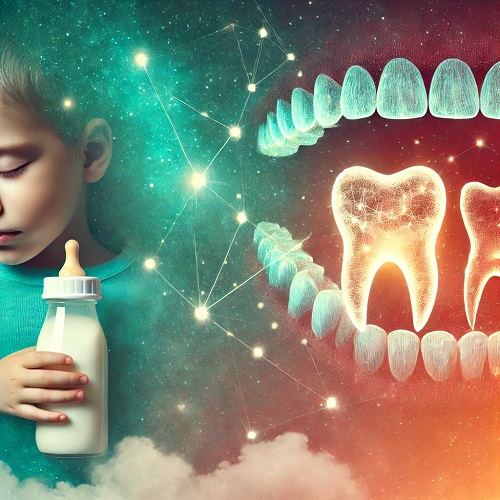 تاثیر شیر شب بر دندان‌ های کودکان