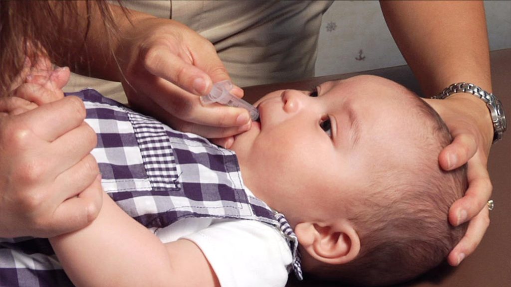 قطره نيستاتين برفک دهان نوزاد